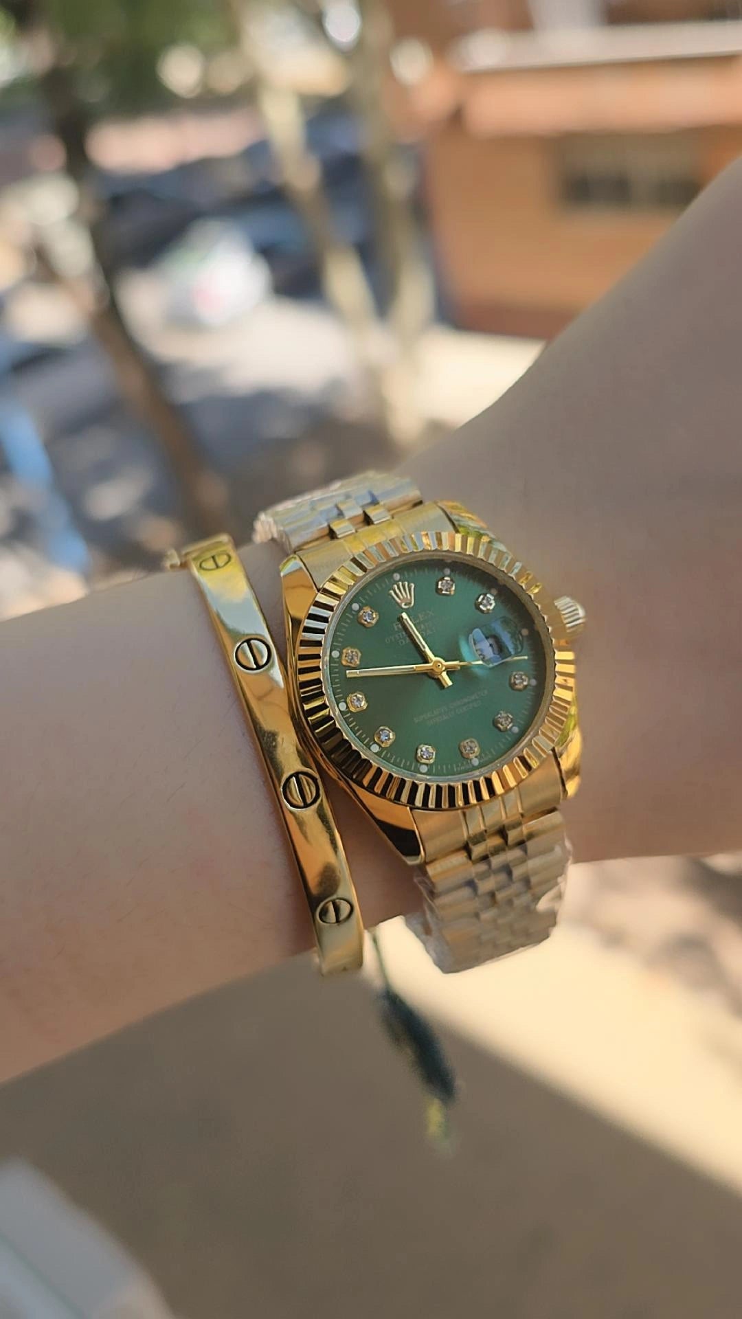 Reloj acuático mas brazalete