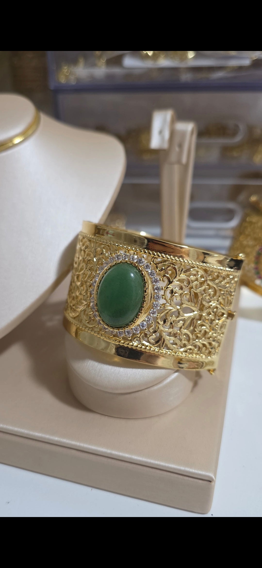 Nbala Baldiya bañada en oro 18k