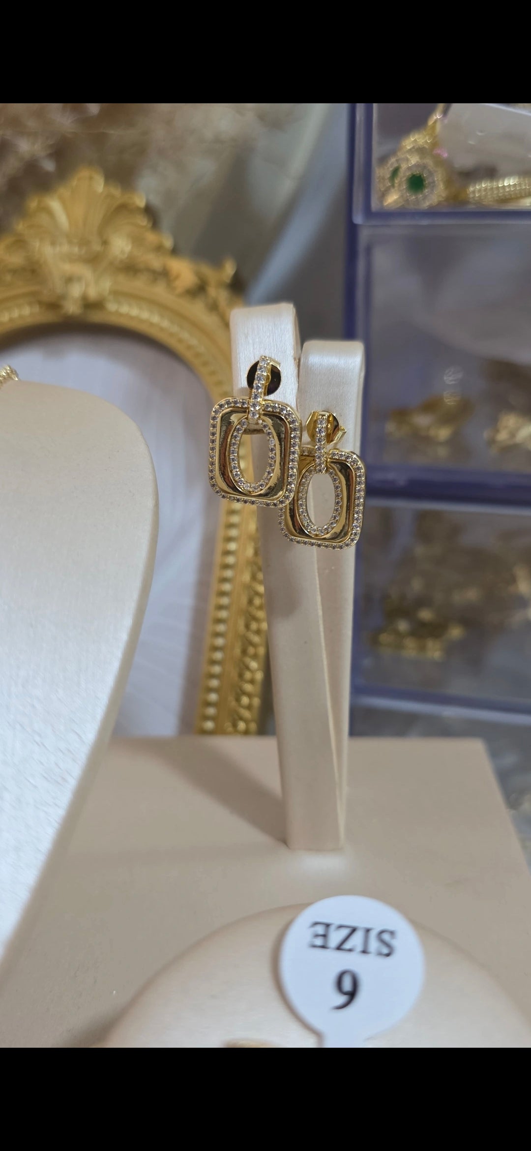Conjunto bañado en 18k