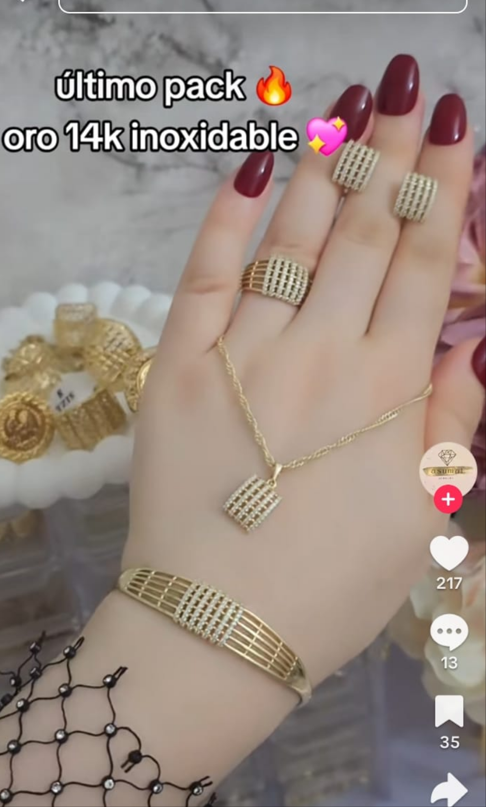 Conjunto diamanta✨️