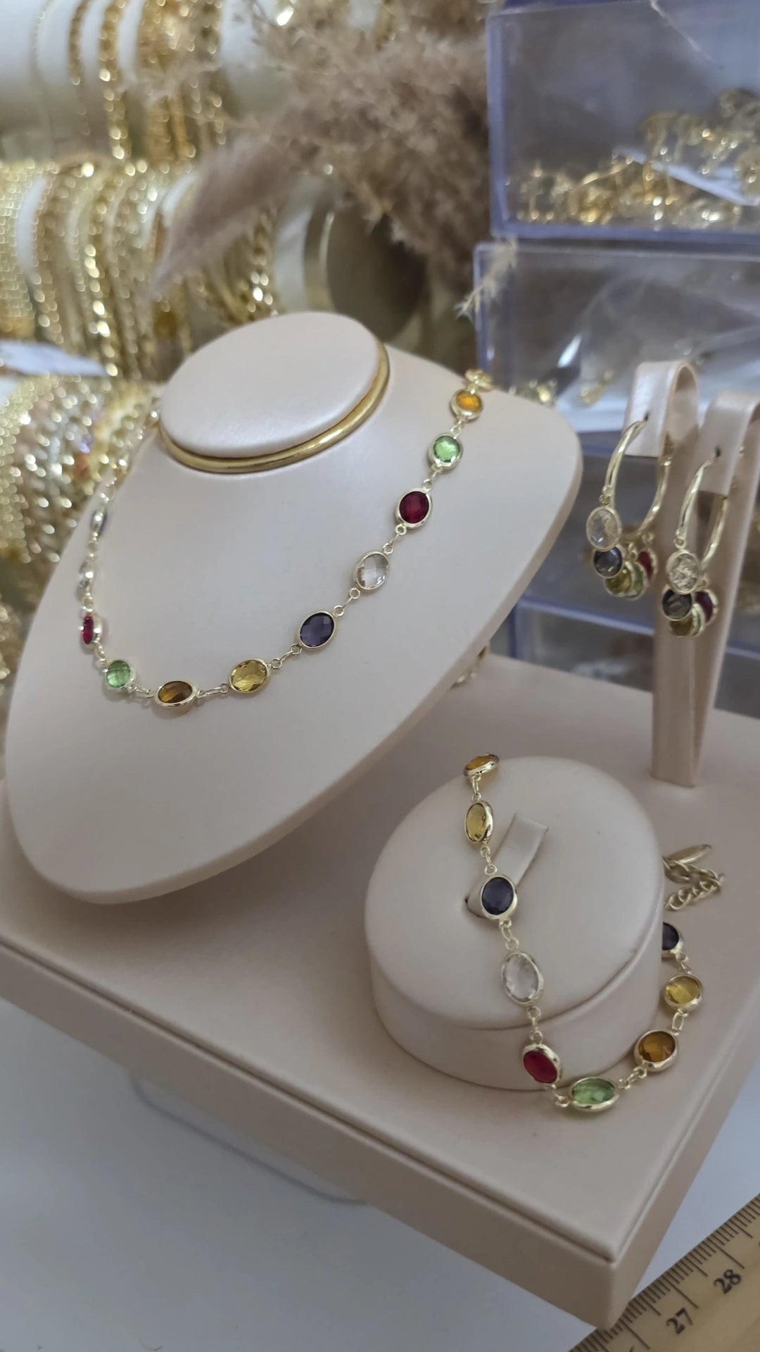 Conjunto oro laminado 14k
